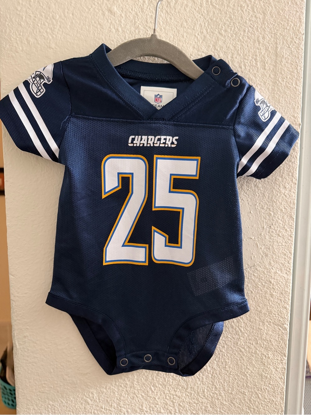 NFL Chargers Gordon Infant Bodysuit Jersey - Navy #25